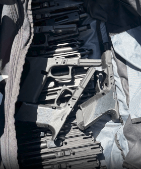 WATCH: Two charged over stash of 3D-printed firearms found on Gold Coast