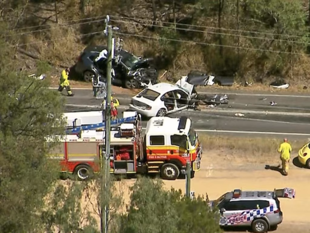 Two men fighting for life after horror Gold Coast Hinterland crash
