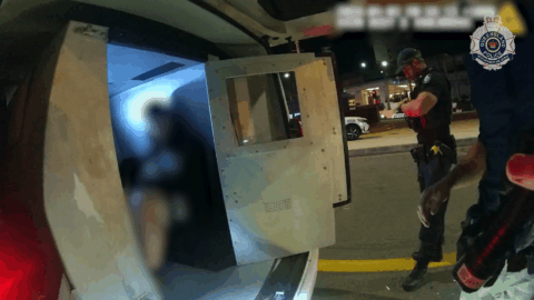 WATCH: Four teens arrested after stolen car chase on the Gold Coast