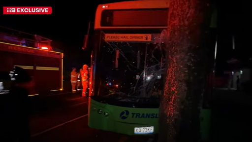 Police hunt e-bike gang accused of causing nasty bus crash