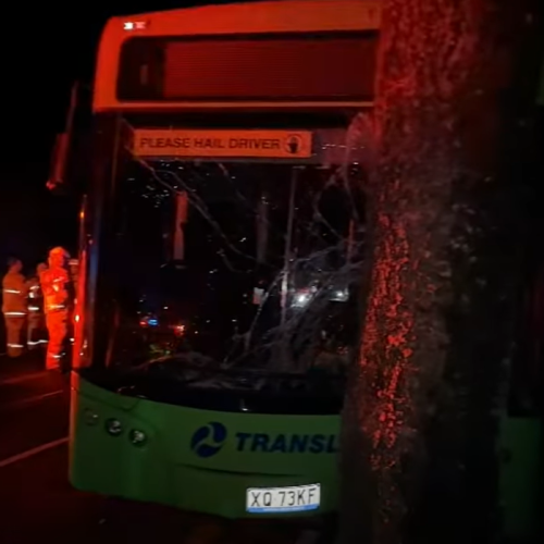 Police hunt e-bike gang accused of causing nasty bus crash