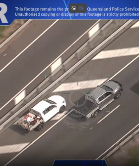 WATCH: Two arrested after stolen car chase from Gold Coast to Ipswich