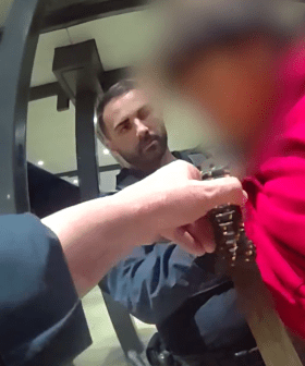 WATCH: Teen caught with monster machete stashed down pants