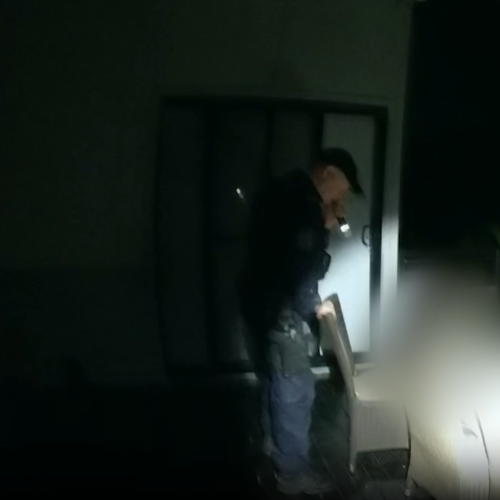 Teen found hiding under table after Gold Coast stolen car chase
