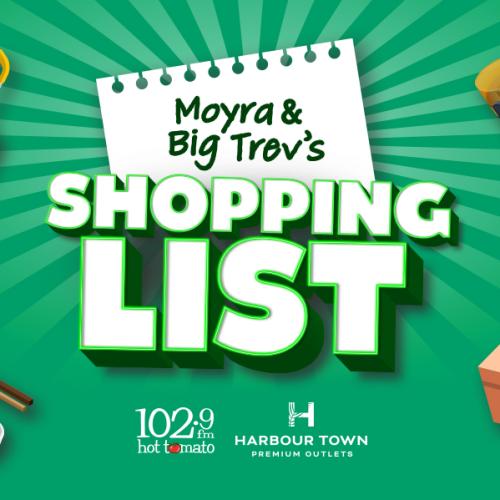 Moyra & Big Trev’s Shopping List