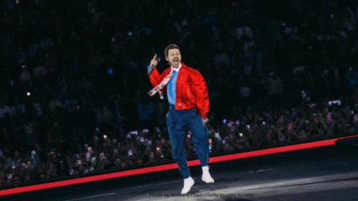 Has Harry Styles pulled off the best live recovery of the year?
