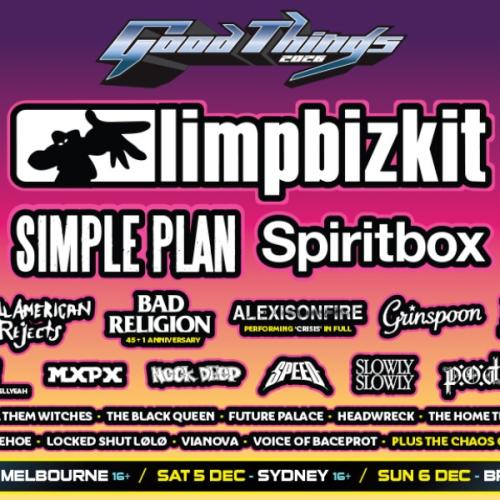 Limp Bizkit Leads Massive Good Things Festival 2026 Lineup