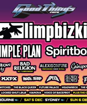 Limp Bizkit Leads Massive Good Things Festival 2026 Lineup