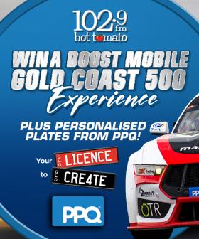 Win a Boost Mobile Gold Coast 500 experience plus Personalised Plates from Personalised Plates Queensland!