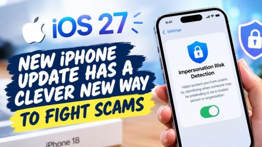New iPhone Update Has a Clever New Way to Fight Scams
