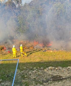 Wongawallen blaze under control but expected to burn for days