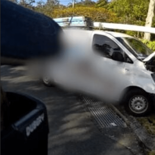 Gold Coast man blows six times the limit after morning crash