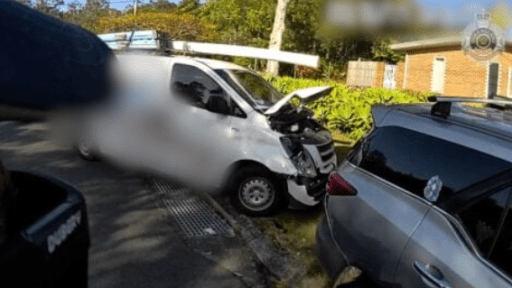 Gold Coast man blows six times the limit after morning crash