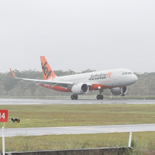 Gold Coast welcomes historic first flight out of new Western Sydney Airport