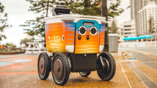 Gold Coast welcomes launch of Australia-first robot food deliveries