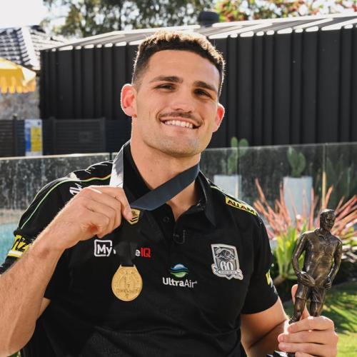 Cleary and Upton crowned NRL’s Dally M champions